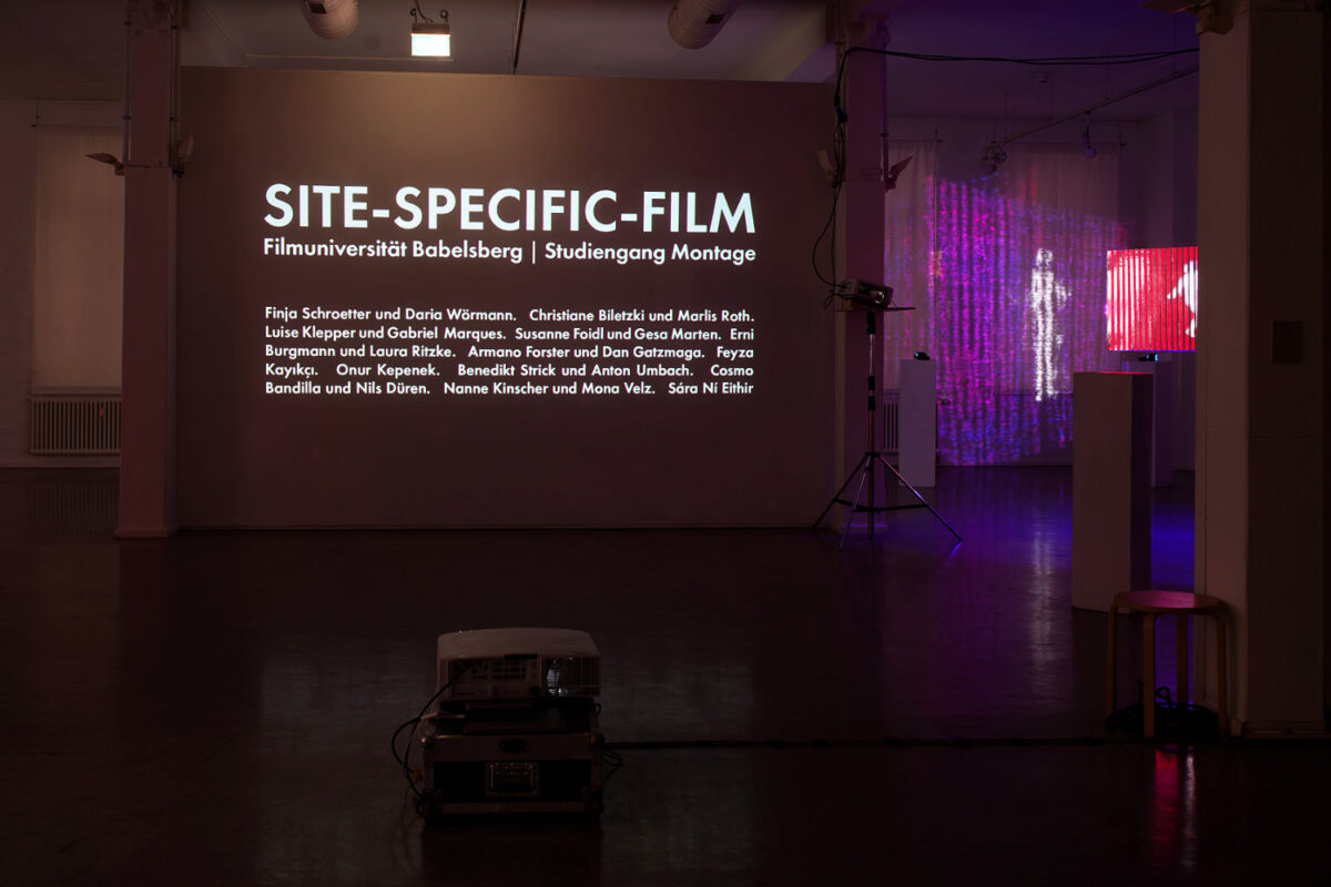 Filmuniversität Babelsberg KONRAD WOLF - Studiengang Montage - SITE-SPECIFIC-FILM 2026