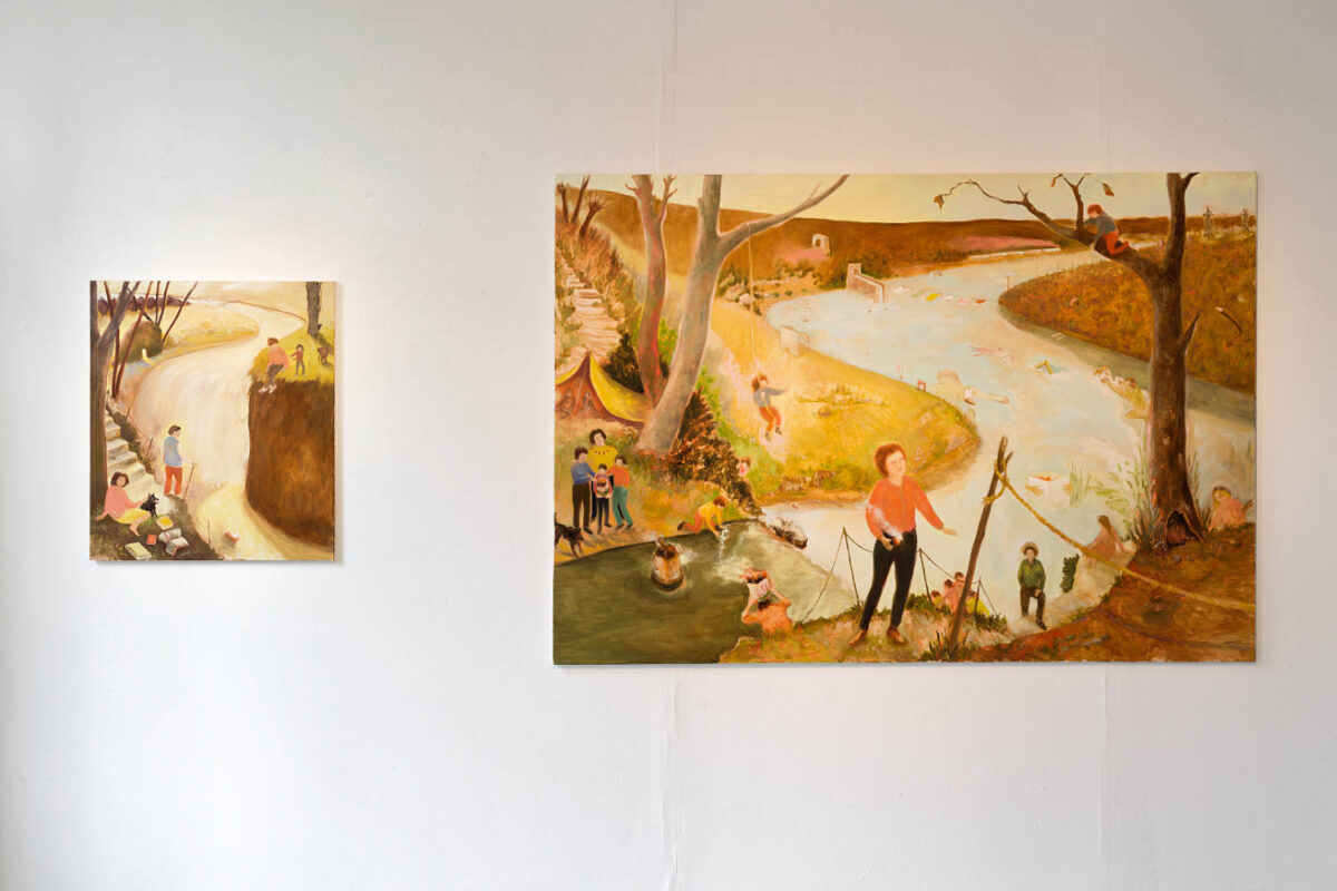 Ausstellung Frauenmuseum Berlin e.V. - 'Man steigt nicht zweimal in denselben Fluss'