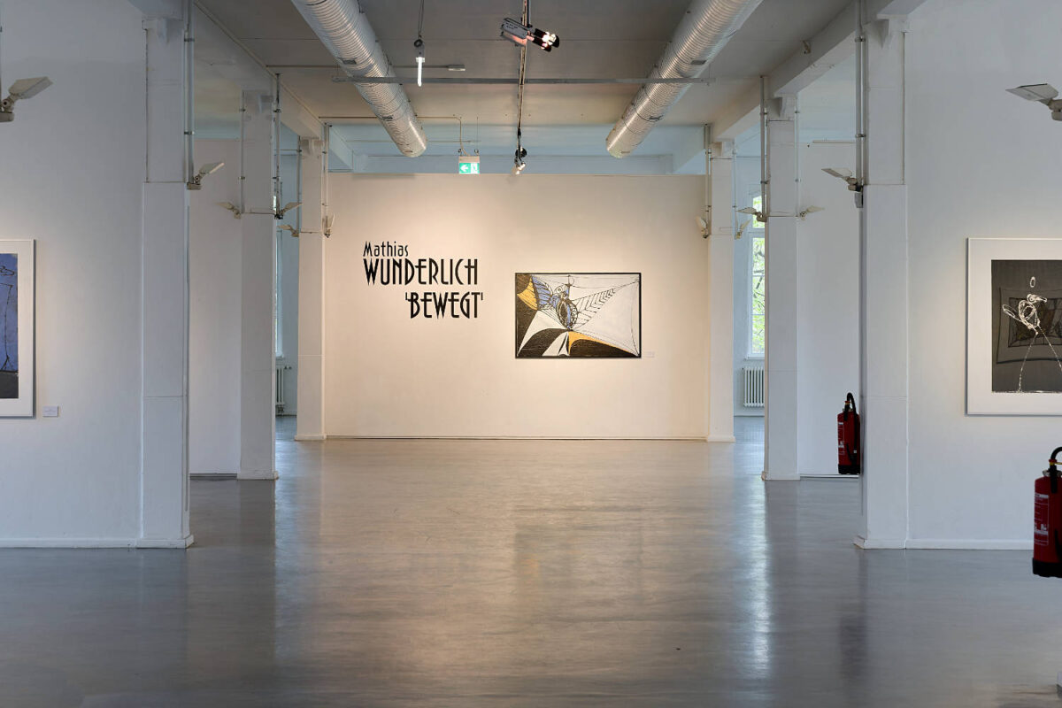 Mathias Wunderlich - 'BEWEGT' - Impressionen aus der Ausstellung