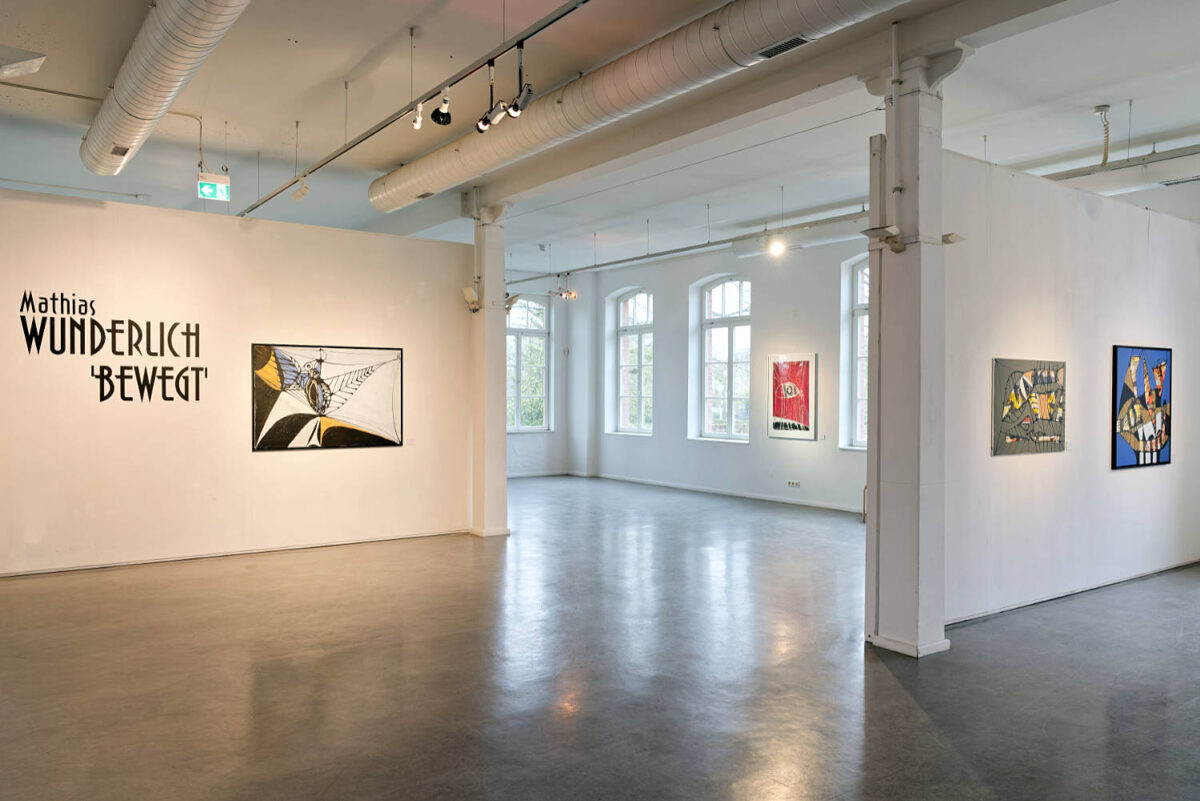 Mathias Wunderlich - 'BEWEGT' - Impressionen aus der Ausstellung