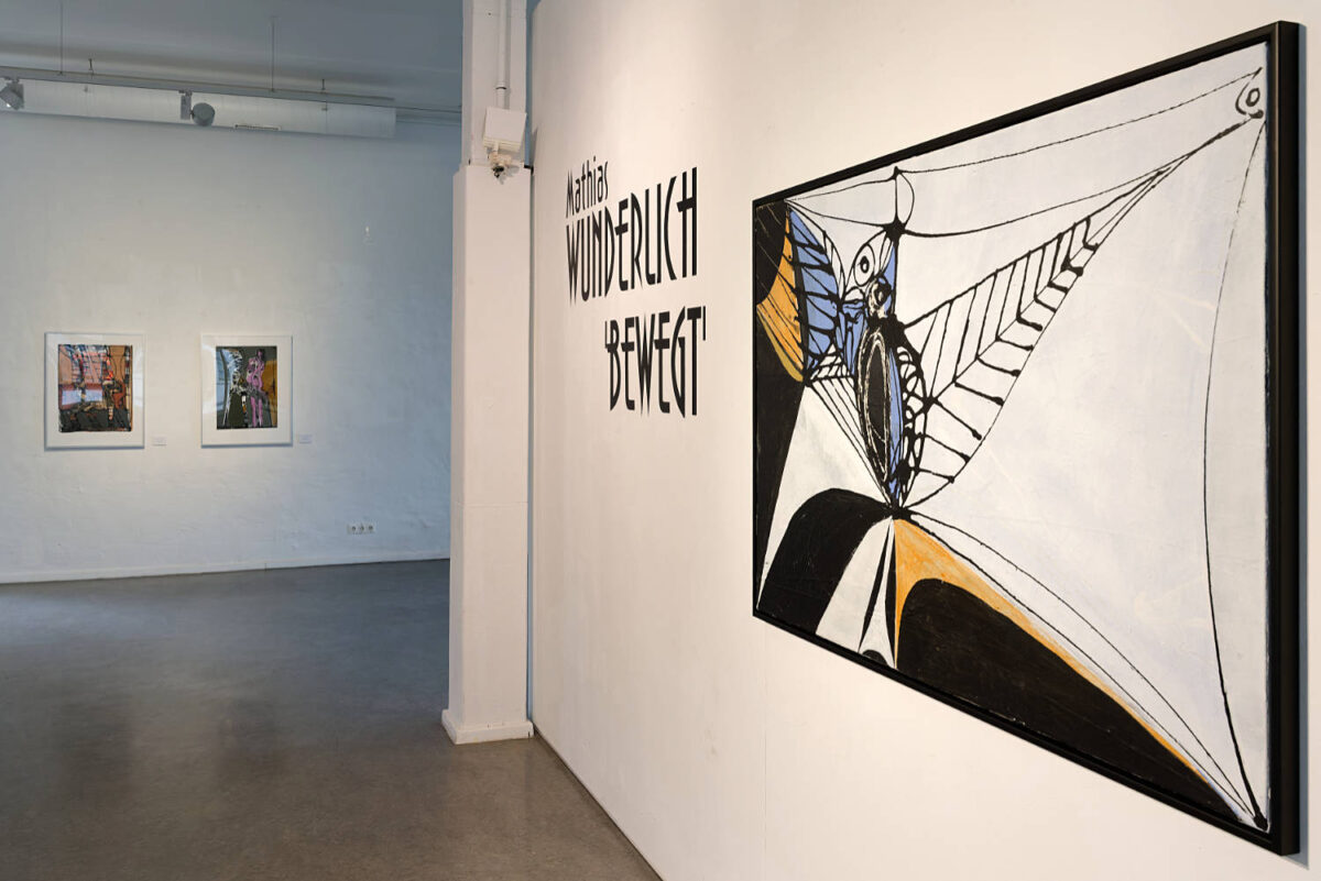 Mathias Wunderlich - 'BEWEGT' - Impressionen aus der Ausstellung