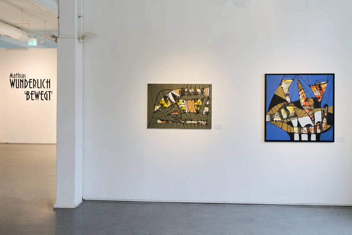 Mathias Wunderlich - 'BEWEGT' - Impressionen aus der Ausstellung