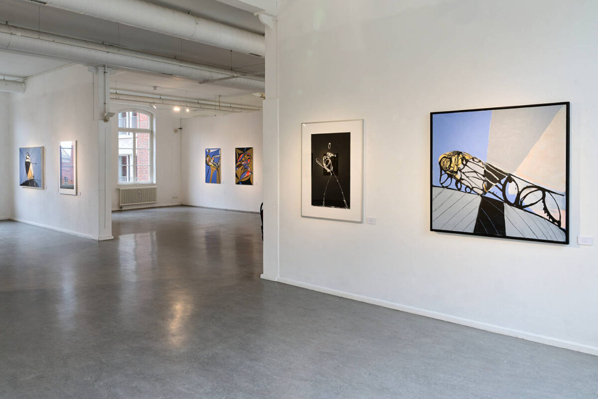 Mathias Wunderlich - 'BEWEGT' - Impressionen aus der Ausstellung