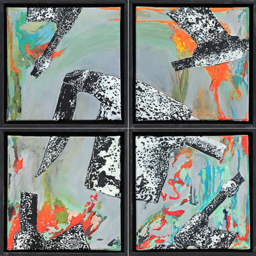Claudia Hohrein - Werkreihe tergum-volitare-in-infinitum-1-4