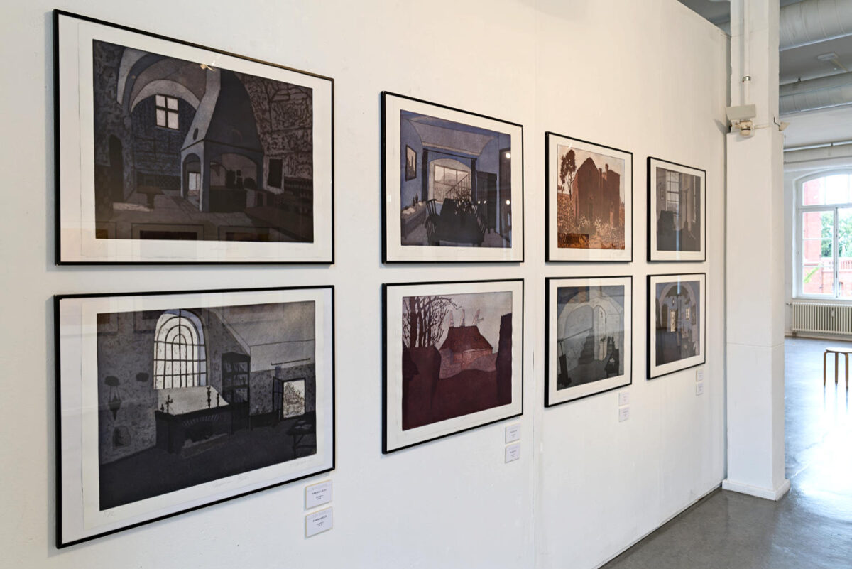Ausstellung 'WechselWirkungen' - Christa, Peter und Conrad Panzner in der Kunsthalle Brennabor in Brandenburg an der Havel