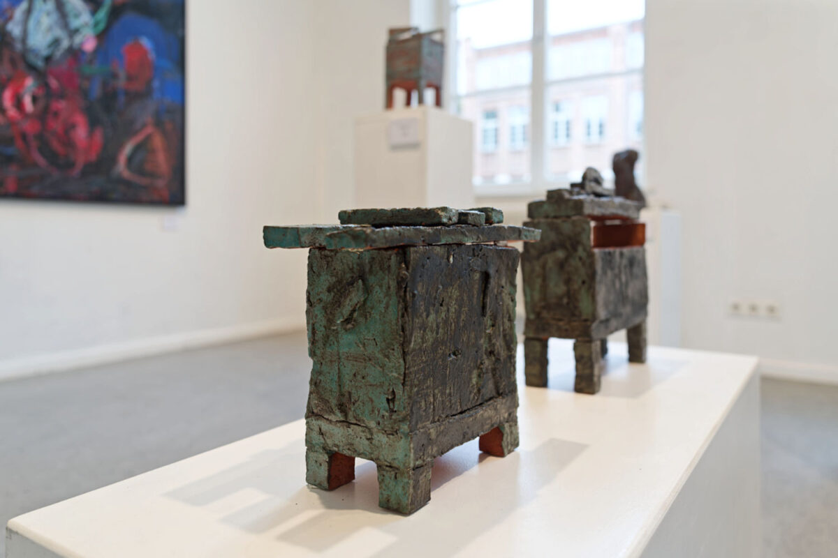 Ausstellung 'WechselWirkungen' - Christa, Peter und Conrad Panzner in der Kunsthalle Brennabor in Brandenburg an der Havel