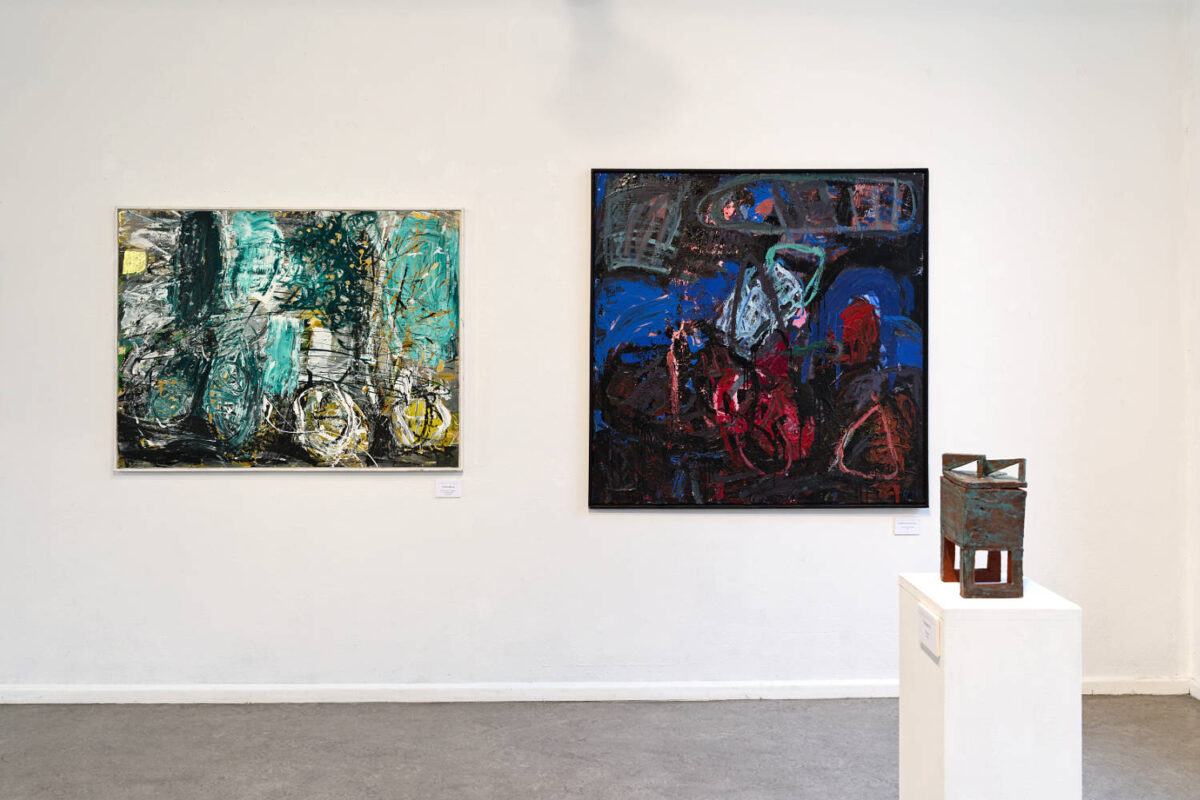 Ausstellung 'WechselWirkungen' - Christa, Peter und Conrad Panzner in der Kunsthalle Brennabor in Brandenburg an der Havel