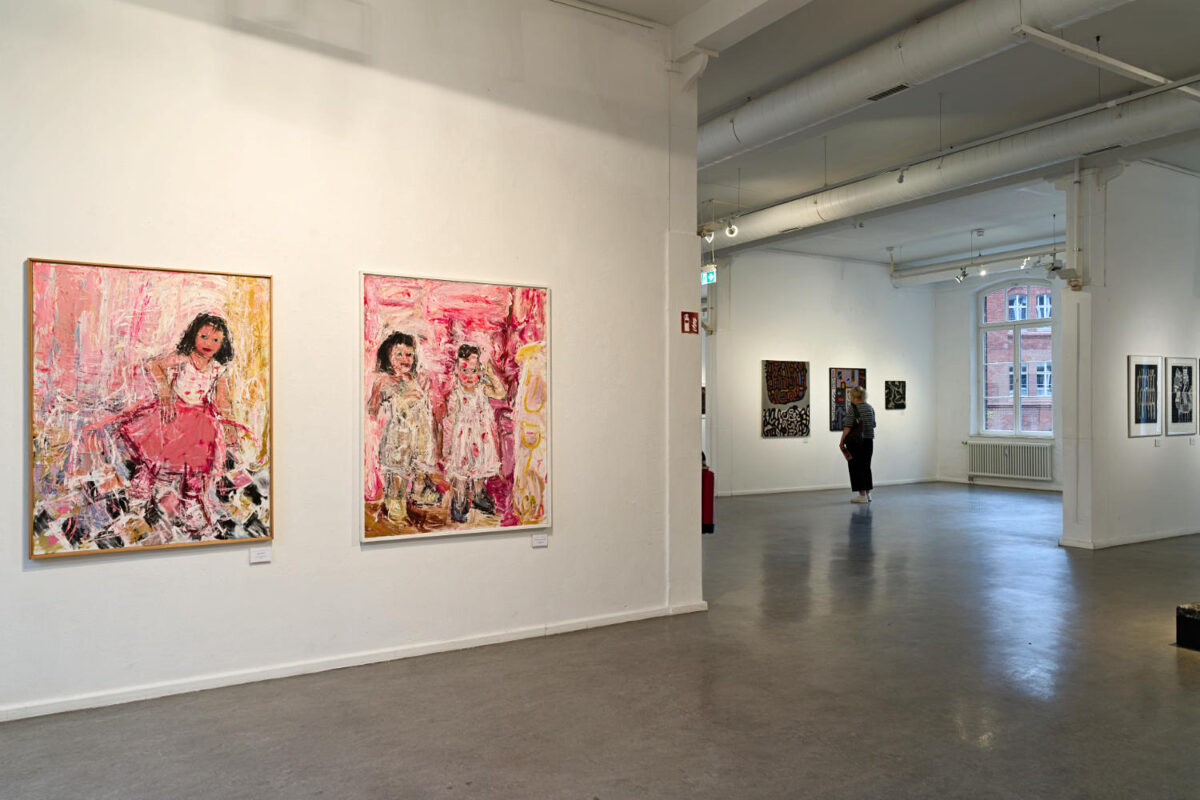 Ausstellung 'WechselWirkungen' - Christa, Peter und Conrad Panzner in der Kunsthalle Brennabor in Brandenburg an der Havel