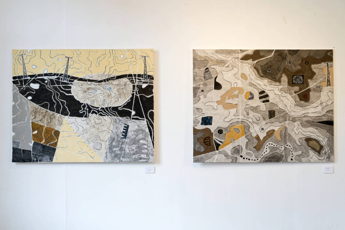 Ausstellung 'WechselWirkungen' - Christa, Peter und Conrad Panzner in der Kunsthalle Brennabor in Brandenburg an der Havel