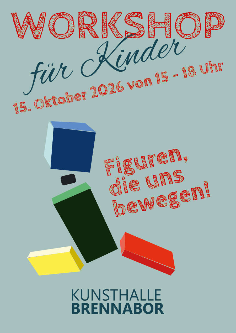 Workshop für Kinder 'Figuren, die uns bewegen' am 15.10.2026 um 15:00 Uhr Workshop für Kinder 'Figuren, die uns bewegen' am 15.10.2026 um 15:00 Uhr
